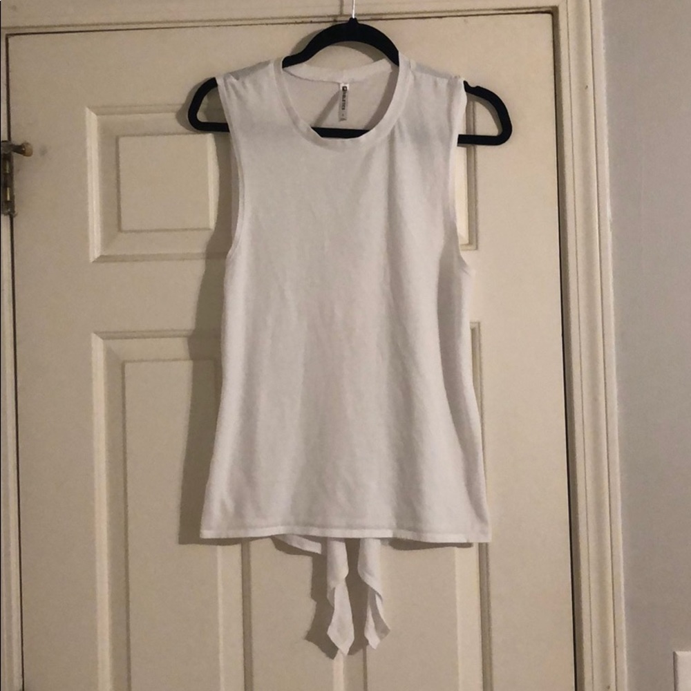 Fabletics tank top tie back